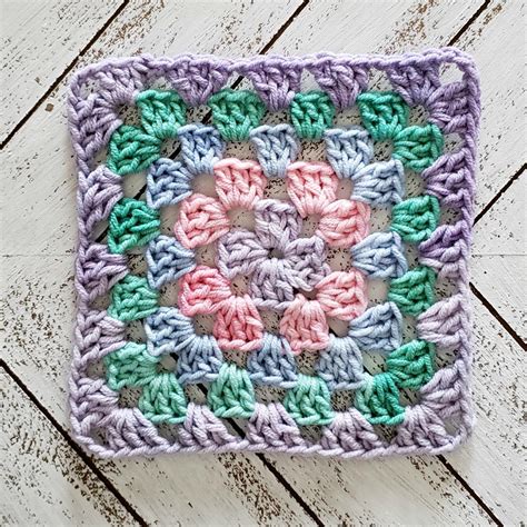 Free Printable Crochet Granny Square Patterns